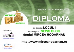 Diploma MBA 2009 Mircea Hodarnau