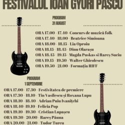 Agnita: Programul Festivalului „Ioan Gyuri Pascu”