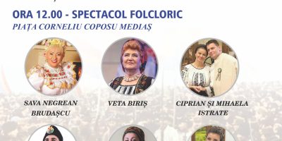 Mediaș: Program artistic dedicat Zilei Naționale a României Mediaș: Program artistic dedicat Zilei Naționale a României