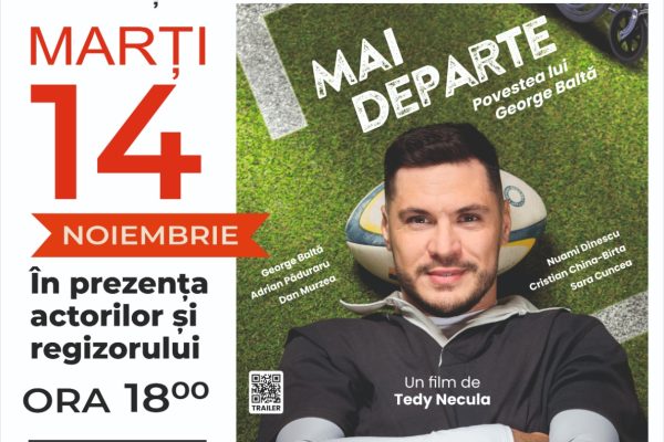 Două proiecții cinematografice românești la Sala Traube